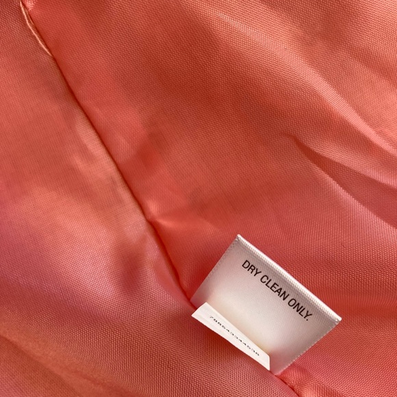 NWOT apt.9 Pink Tweed Jacket with black Trim detailed sleeve size 14 - Picture 12 of 16